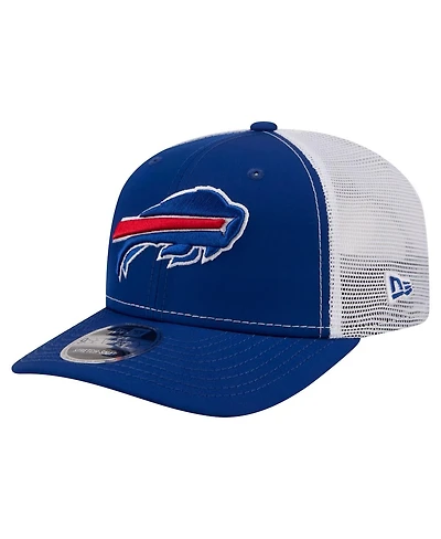 New Era Men's Royal Buffalo Bills 9SEVENTY Trucker Adjustable Hat