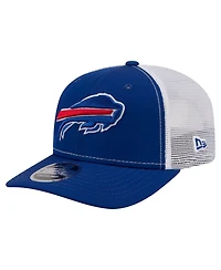 New Era Men's Royal Buffalo Bills 9SEVENTY Trucker Adjustable Hat