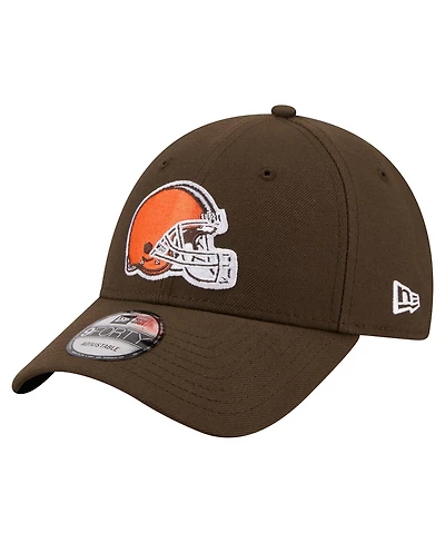 New Era Men's Brown Cleveland Browns Core Team 9FORTY Adjustable Hat