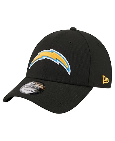 New Era Men's Black Los Angeles Chargers Core Team 9FORTY Adjustable Hat