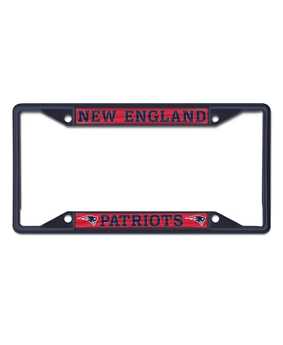 Wincraft New England Patriots Chrome Color License Plate Frame