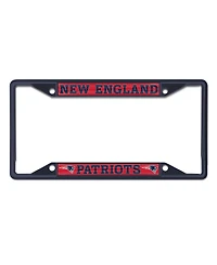 Wincraft New England Patriots Chrome Color License Plate Frame