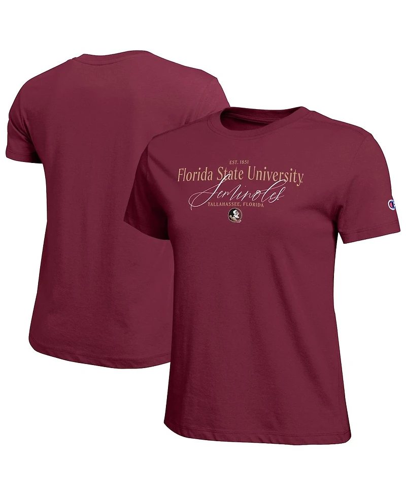 Champion Women's Garnet Florida State Seminoles Lifestyle T-Shirt