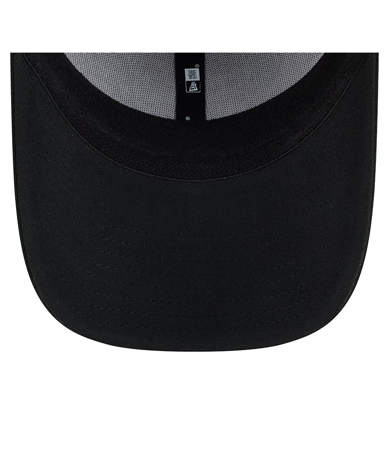 New Era Men's Black Chicago Bears Core Team 39THIRTY Flex Hat