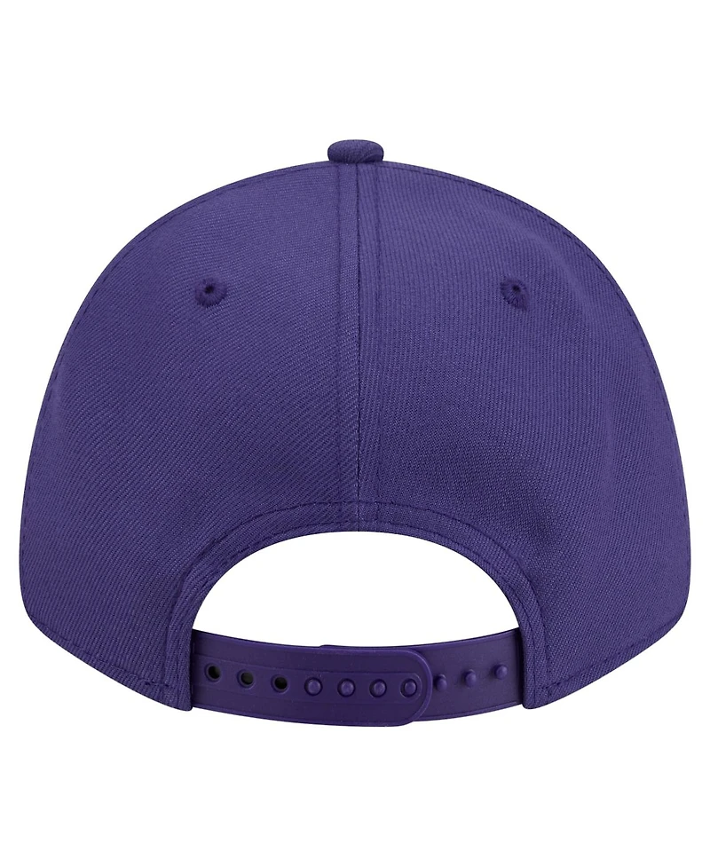 New Era Men's Purple Baltimore Ravens Core Team 9FORTY Adjustable Hat
