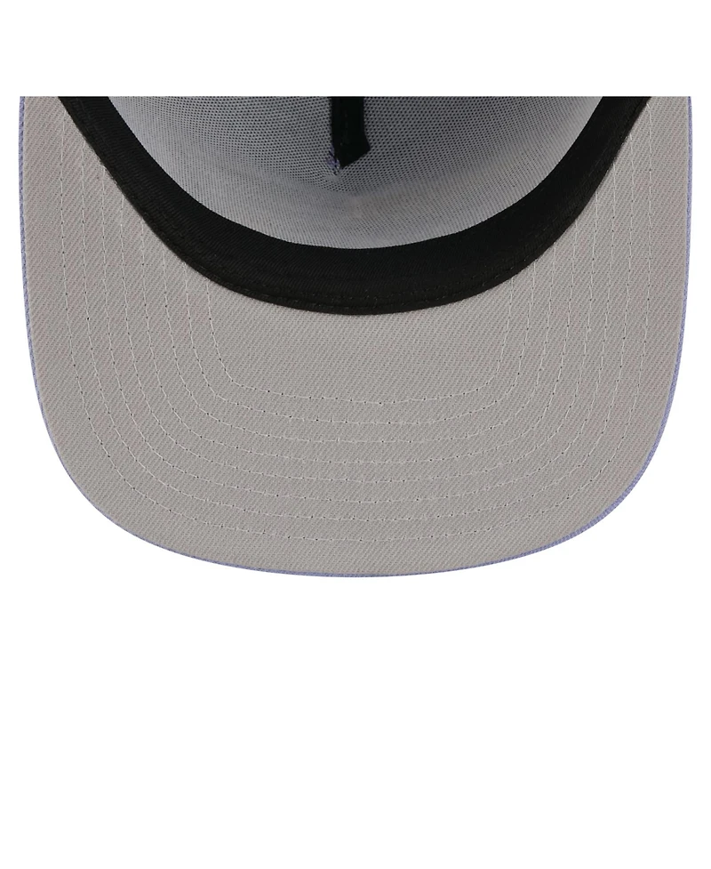 New Era Men's Lavender New England Patriots Bloom A-Frame 9FIFTY Snapback Hat