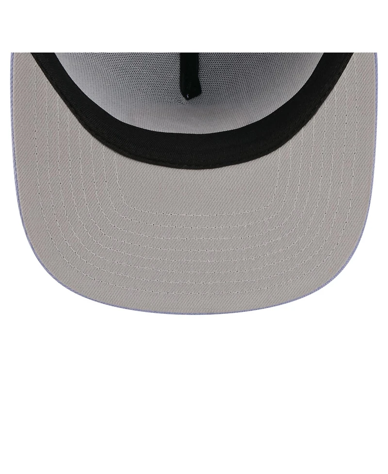 New Era Men's Lavender Pittsburgh Steelers Bloom A-Frame 9FIFTY Snapback Hat