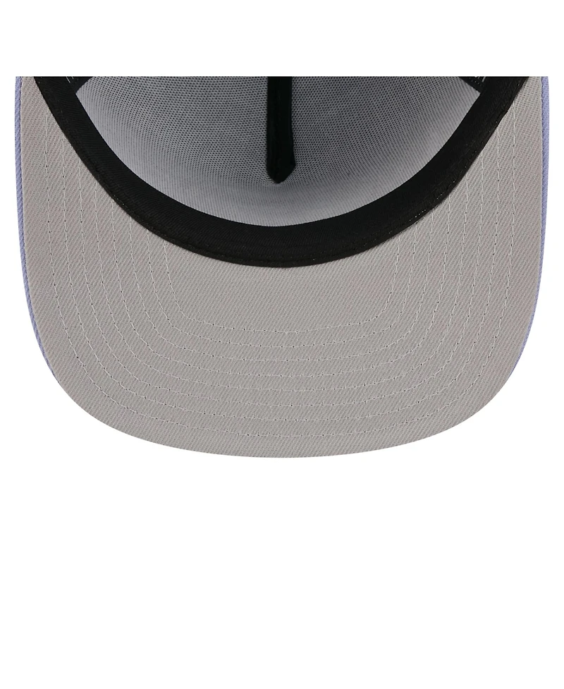 New Era Men's Lavender Green Bay Packers Bloom A-Frame 9FIFTY Snapback Hat