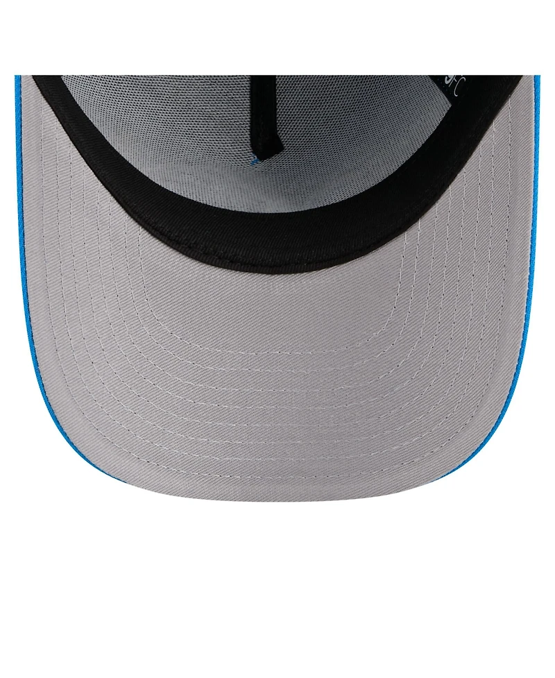 New Era Big Boys and Girls Blue Detroit Lions 9FORTY A-Frame Adjustable Hat