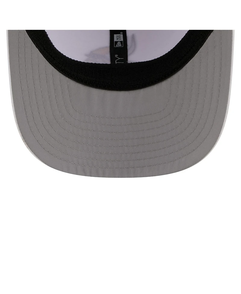 New Era Men's White Minnesota Vikings Name Plate 9SEVENTY Adjustable Hat