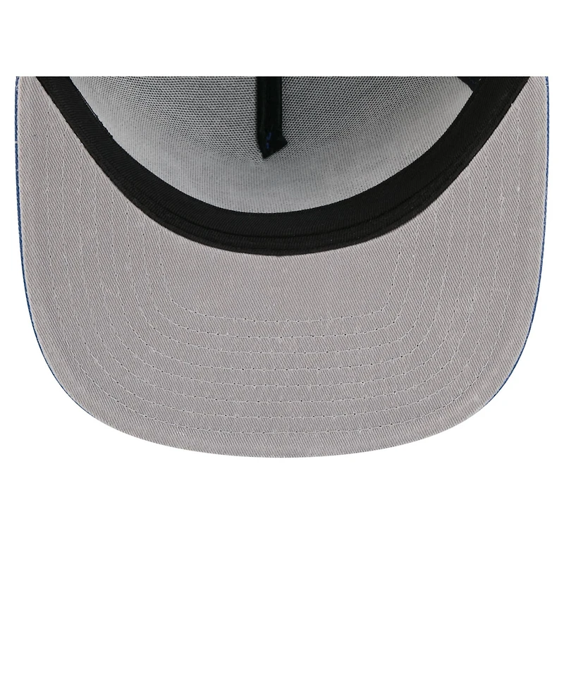 New Era Men's Royal Los Angeles Dodgers City Slogan A-Frame 9FIFTY Snapback Hat