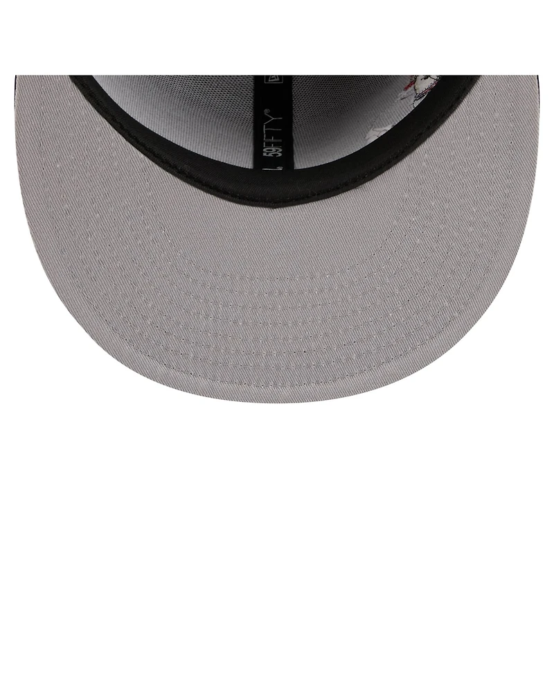 New Era Men's Navy Atlanta Braves Run Mascot 59FIFTY Fitted Hat