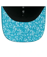 New Era Men's Teal Jacksonville Jaguars Floral 9FORTY M-Crown Trucker Adjustable Hat