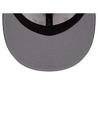 New Era Men's Cream Las Vegas Raiders Oversized Slogan 9FIFTY Snapback Hat
