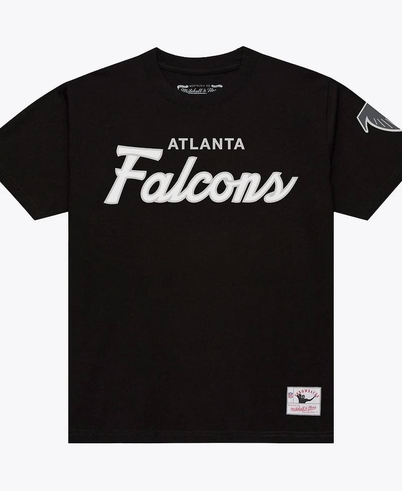 Mitchell & Ness Men's Black Atlanta Falcons Head Coach Classic T-Shirt