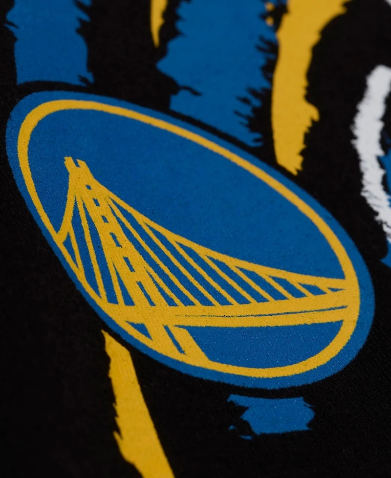 Mitchell & Ness Men's Stephen Curry Black Golden State Warriors Chalked Up T-Shirt