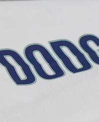 Mitchell & Ness Men's White Los Angeles Dodgers Yacht Rock Coaches Full-Snap Hooded Windbreaker Jacket
