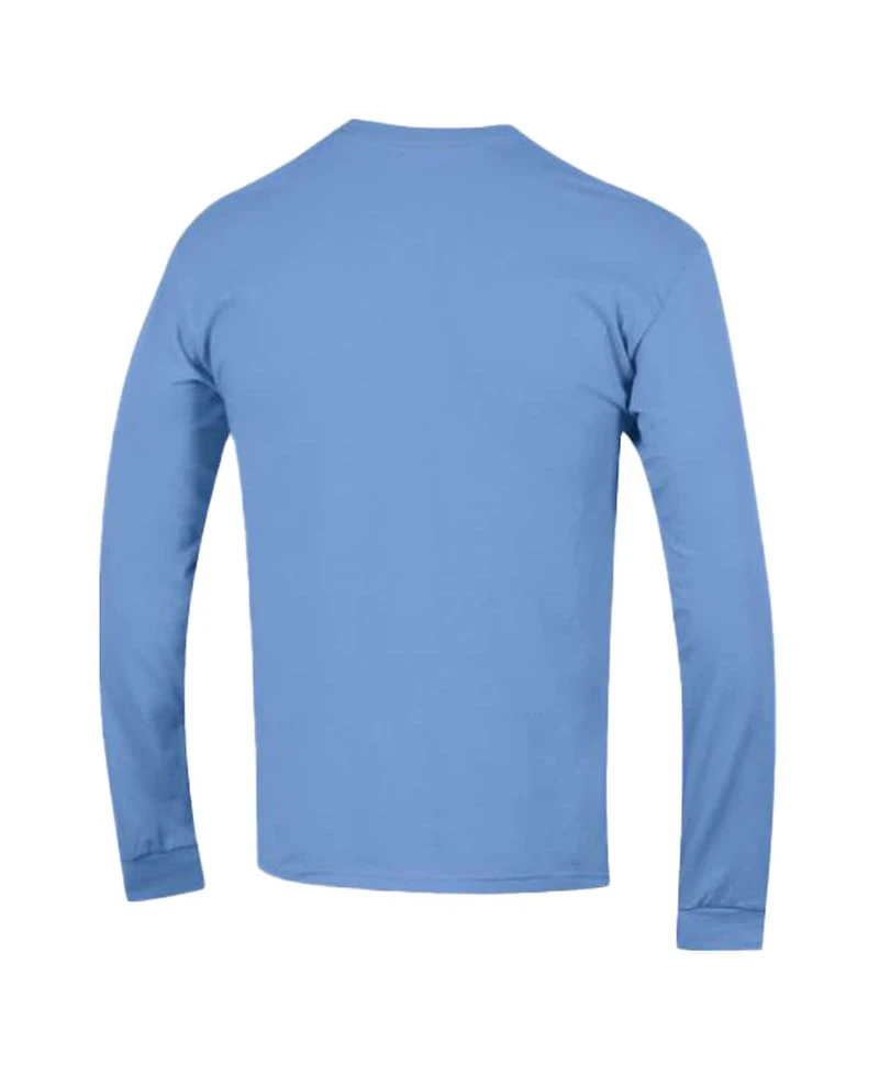 Champion Men's Light Blue Tennessee Titans Arch Over Logo Long Sleeve T-Shirt