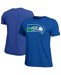 Champion Women's Royal Seattle Seahawks Logo T-Shirt