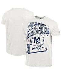 Champion Men's White New York Yankees Winning Tradition Cooperstown Tri-Blend T-Shirt