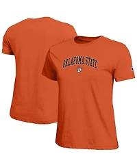 Champion Women's Orange Oklahoma State Cowboys Arched Over Logo T-Shirt