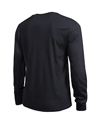 Champion Women's Black Nebraska Huskers Arch Over Logo Long Sleeve T-Shirt