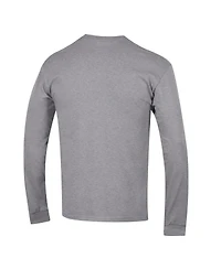 Champion Men's Heather Gray Dallas Cowboys Seal Long Sleeve T-Shirt