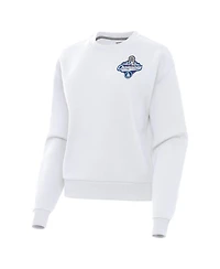 Antigua Women's White Los Angeles Dodgers 2025 World Series s Victory Sweatshirt