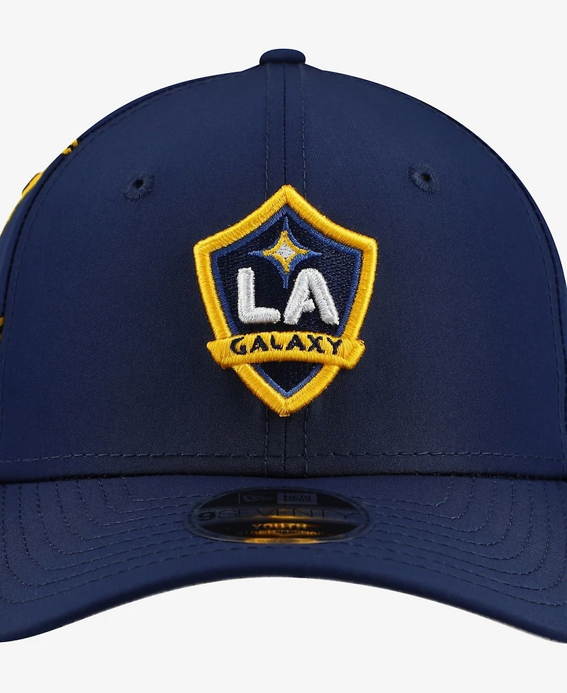 New Era Big Boys and Girls Navy La Galaxy Jersey Hook 9SEVENTY Adjustable Hat