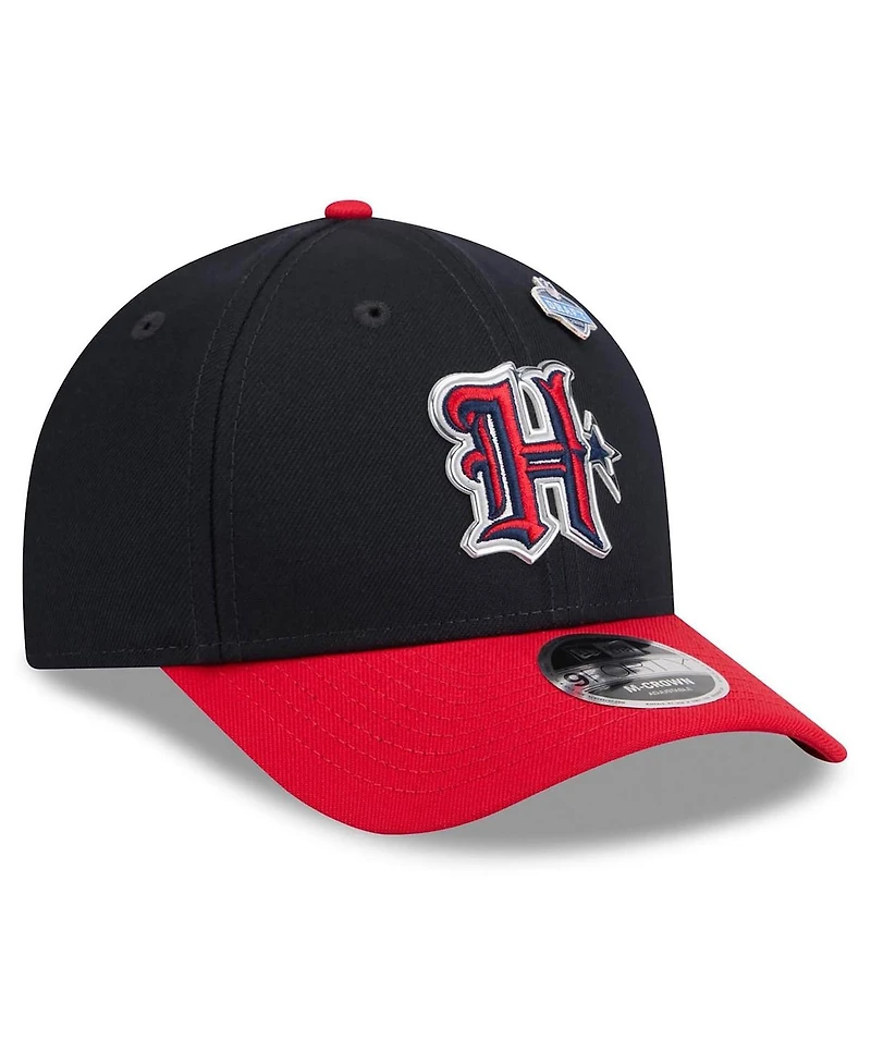 New Era Men's Navy/Red Houston Texans 2026 Nfl Draft 9FORTY M-Crown Adjustable Hat