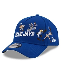 New Era Big Boys and Girls Royal Toronto Blue Jays Looney Tunes A-Frame 9FORTY Adjustable Hat