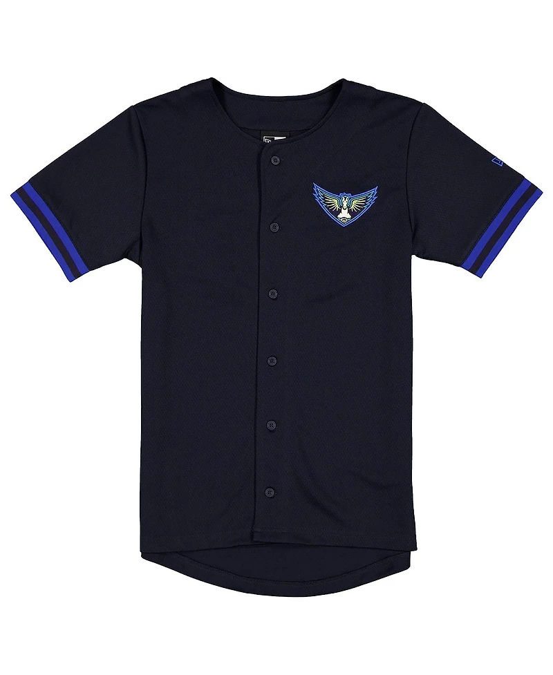 New Era Men's Navy Dallas Wings 2026 Wnba Draft Hometown Baseball Jersey