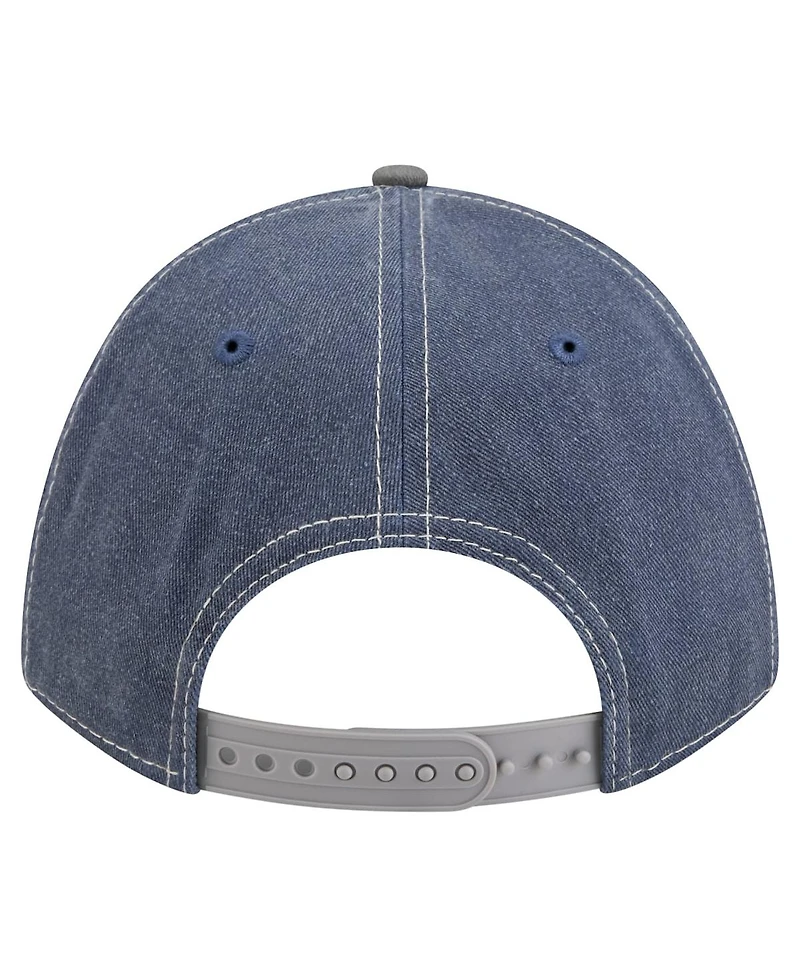 New Era Men's Navy San Diego Fc Jersey Hook 9FORTY Adjustable Hat