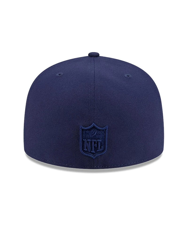 New Era Men's Navy Dallas Cowboys Color Pack 59FIFTY Fitted Hat