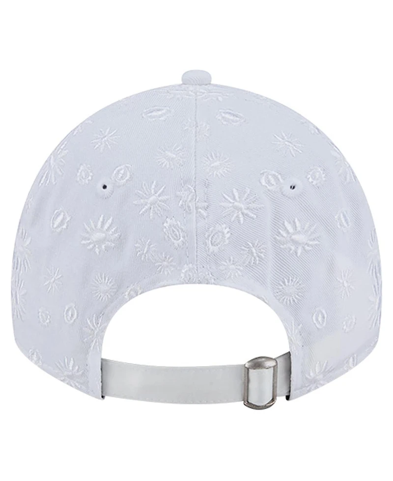 New Era Women's White San Francisco 49ers Floral 9TWENTY Adjustable Hat