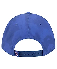New Era Men's Royal New York Giants Tie Dye Fade 9Forty M-Crown A-Frame Adjustable Hat