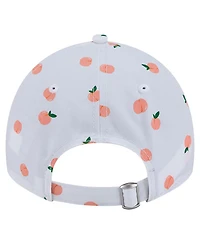New Era Women's White Chicago Bears Fruit Pattern 9TWENTY Adjustable Hat