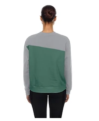 New Era Women's Dark Green Boston Red Sox City Connect Gameday Crewneck Fleece Sweatshirt
