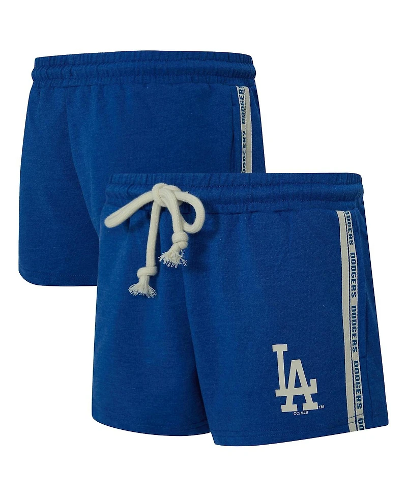 Concepts Sport Women's Royal Los Angeles Dodgers Birch French Terry Shorts