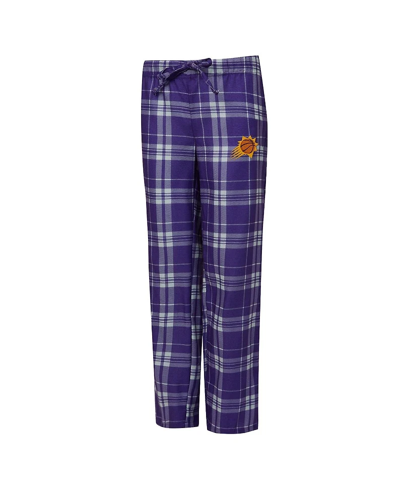 Concepts Sport Women's Purple/Heather Gray Phoenix Suns Regulate Tank Pant Set