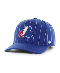 '47 Brand Men's x Rawlings Royal Montreal Expos Pinstripe Hitch Adjustable Hat