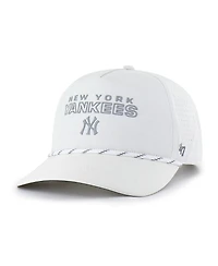 '47 Brand Men's White New York Yankees Forward Vault Hitch Adjustable Hat