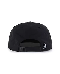 '47 Brand Men's Black Los Angeles Dodgers Quiet Outdoors Hitch Adjustable Hat