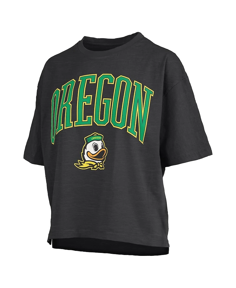 Pressbox Women's Black Oregon Ducks Nelson T-Shirt