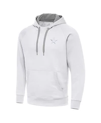 Antigua Men's White Dallas Cowboys Victory Pullover Hoodie