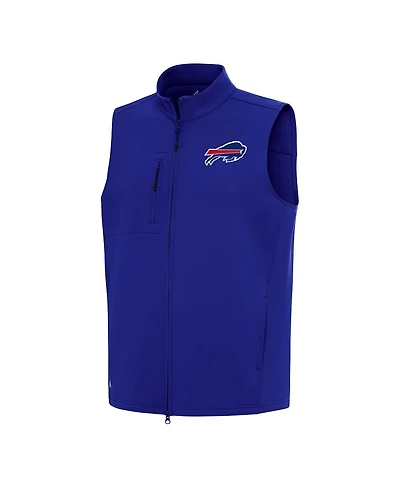 Antigua Men's Royal Buffalo Bills Demand Full-Zip Vest