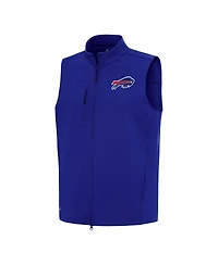Antigua Men's Royal Buffalo Bills Demand Full-Zip Vest