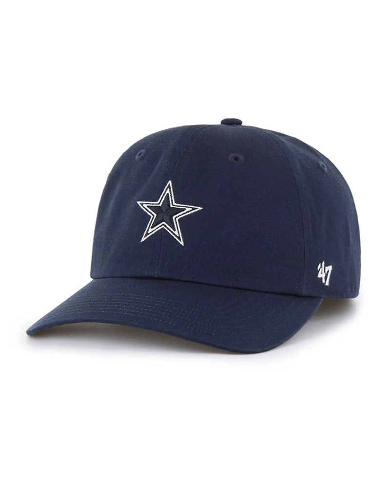 '47 Brand Men's Navy Dallas Cowboys Foundational Franchise Fitted Hat
