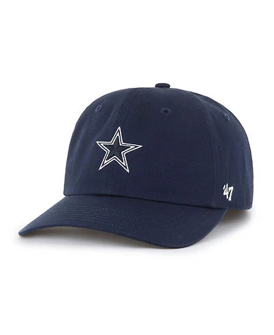 '47 Brand Men's Navy Dallas Cowboys Foundational Franchise Fitted Hat