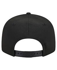 New Era Men's Black Carolina Panthers 9FIFTY Snapback Hat